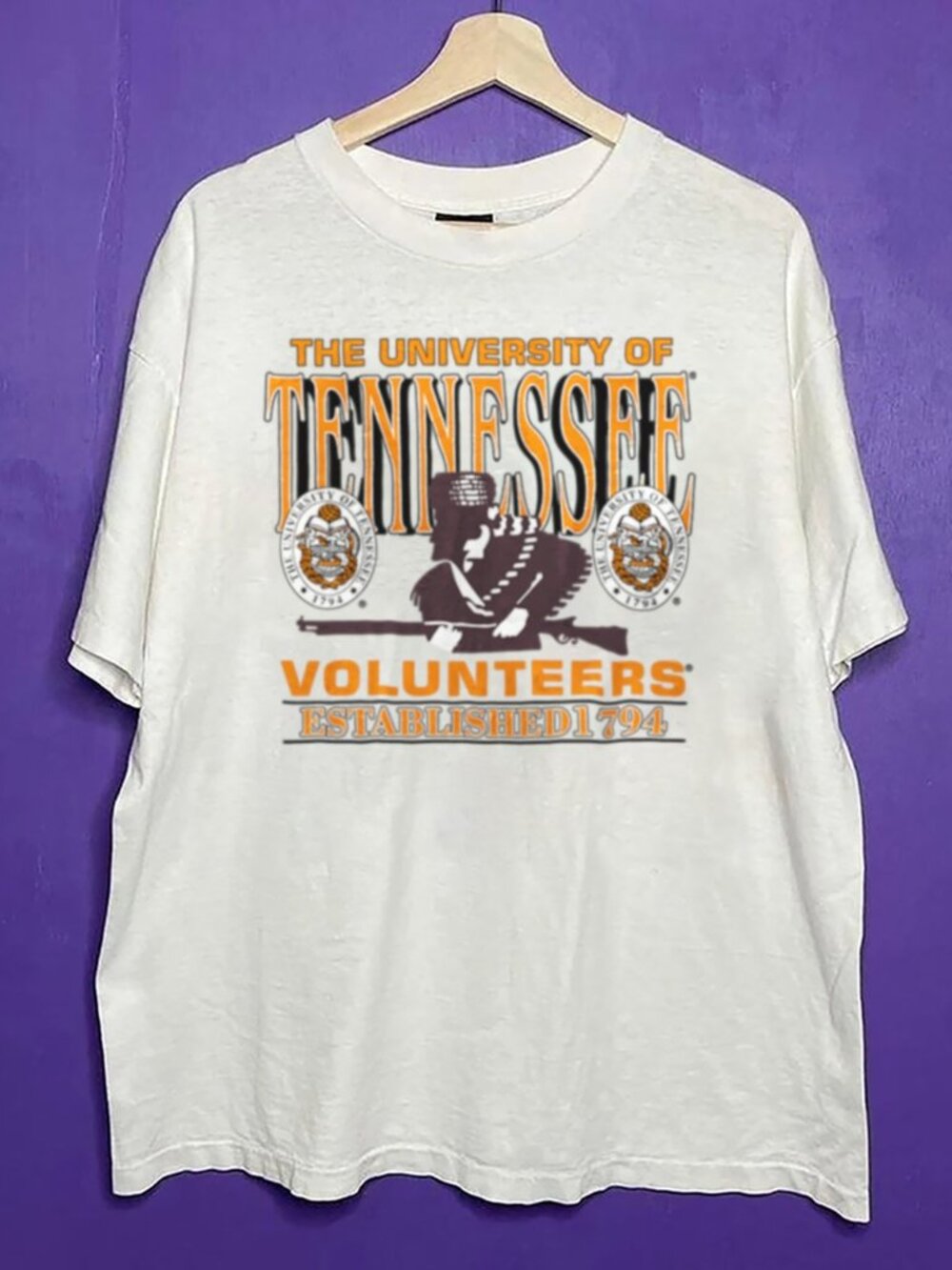 Vintage University of Tennessee Volunteers Athletics Est 1794 Shirt, NCAA Shirt